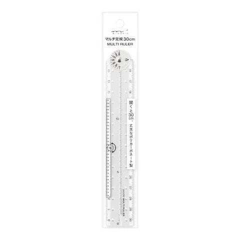MIDORI | Color Stationery | Ruler | Clear