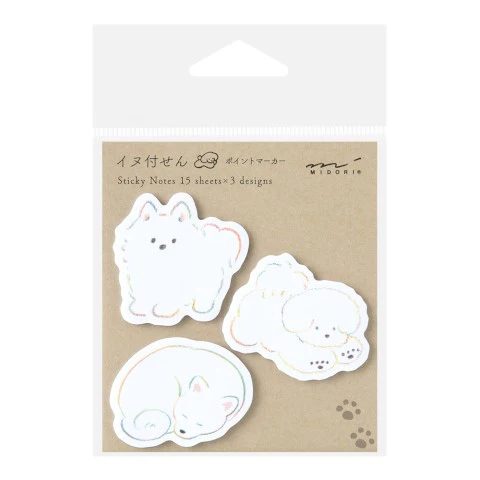 MIDORI | Die-cutting | Sticky note | Dog