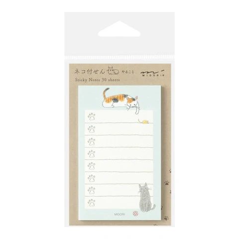 MIDORI | To Do | Sticky note | Cat