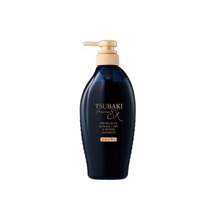 TSUBAKI PREMIUM EX Black Tsubaki Intense Damage Repair Shampoo (Camellia Fragrance) 450ml