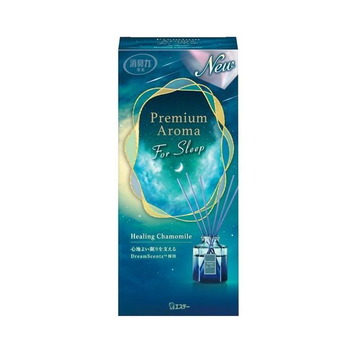S.T.CORPORATION Premium Aroma for Sleep Room Fragrance Diffuser Stick Bottle Set (Healing Chamomile Scent) 50ml