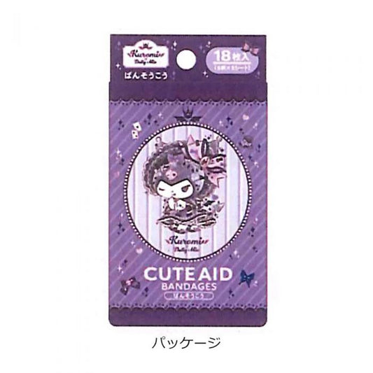 Santan Kuromi x Dolly Mix Cartoon Pattern Band-Aids 18pcs