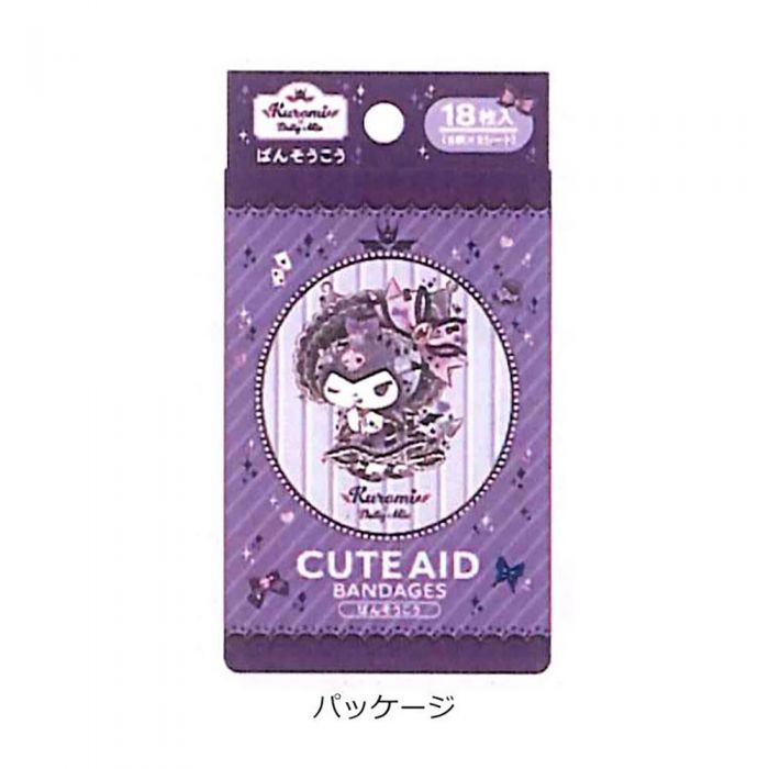 Santan Kuromi x Dolly Mix Cartoon Pattern Band-Aids 18pcs