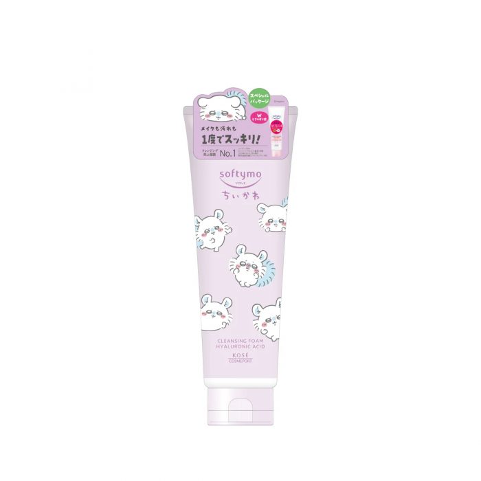 Kose Softymo Chiikawa Super Cleansing Wash H (Hyaluronic Acid) 190g