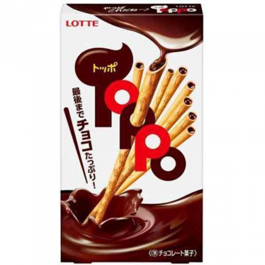 LOTTE Toppo Chocolate-Filled Biscuit Sticks