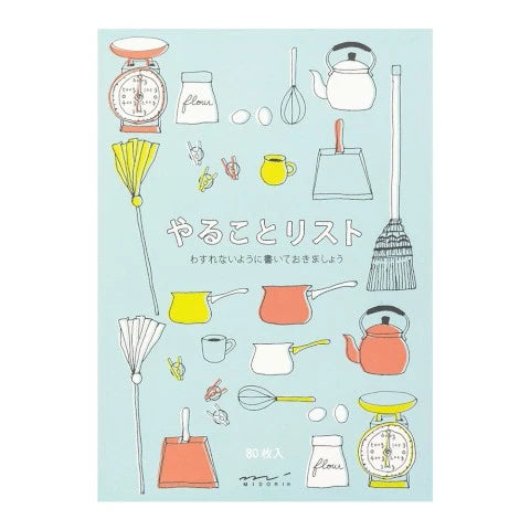 MIDORI TO DO MEMO PAD ZAKKA