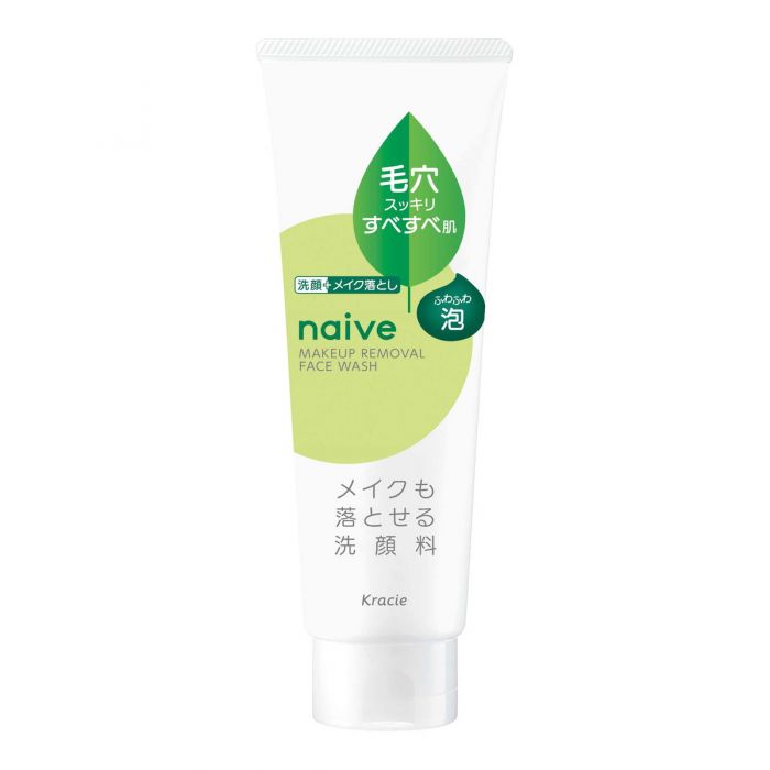 Kracie Naive Makeup Remover Facial Cleansing Foam (Pore Clearing) 180g