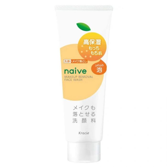 Kracie Naive Makeup Remover Facial Cleansing Foam Moisturizing 180g