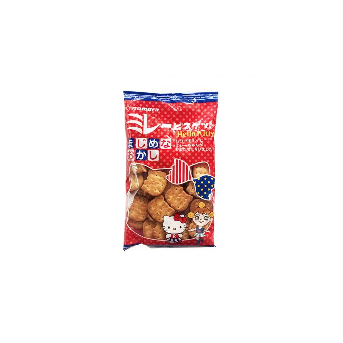 Nomura Millet Biscuit Salty 100g - Hello Kitty Shaped