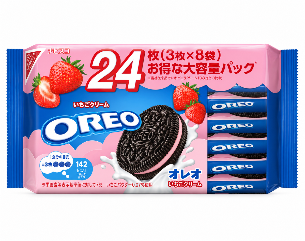 OREO Strawberry Cream Sandwich Cookies