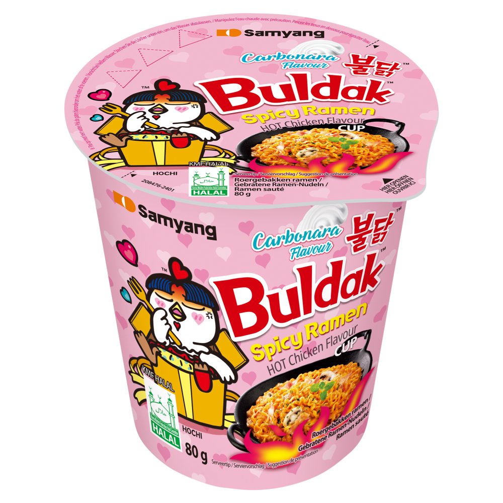 Samyang Buldak Ramen Carbonara Flavor - 1 Unit