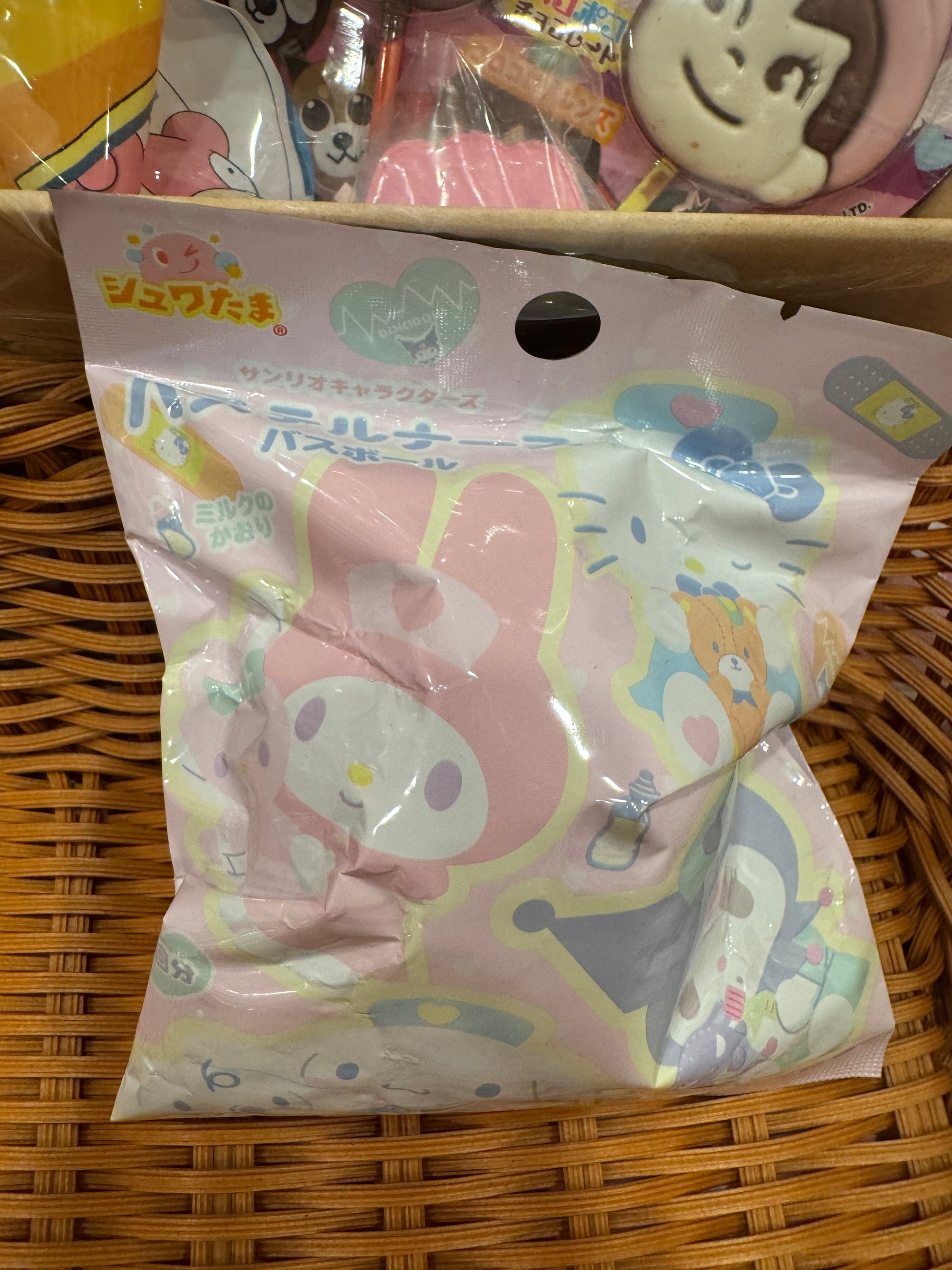 Santan x Sanrio Characters Bath Ball