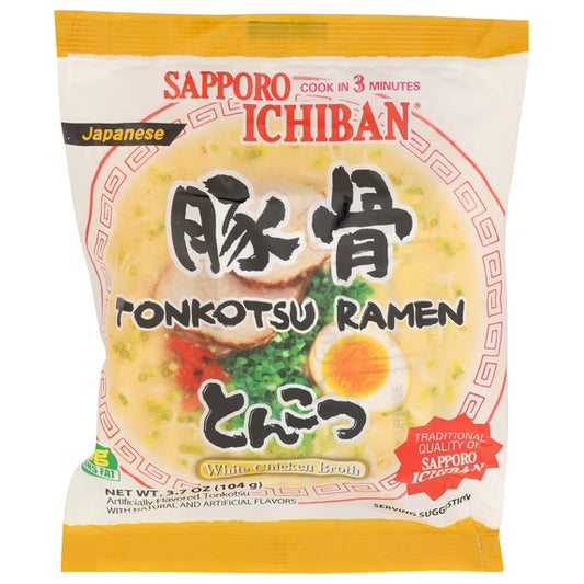 Sapporo Ichiban 5P Bag Ramen Tonkotsu - 1 Unit