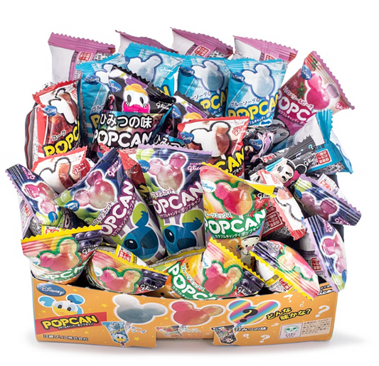 Glico Disney Popcan Lollipop, Mixed Flavor
