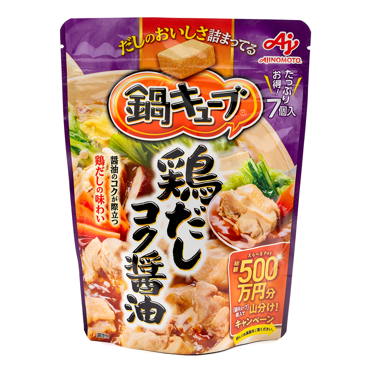 Aj Hotpot Cube Chicken & Soy Sce 7P