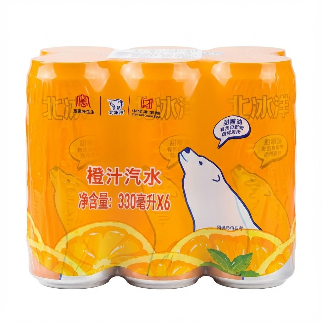 [ARCTIC] Orange Soda 330ml x 6ct