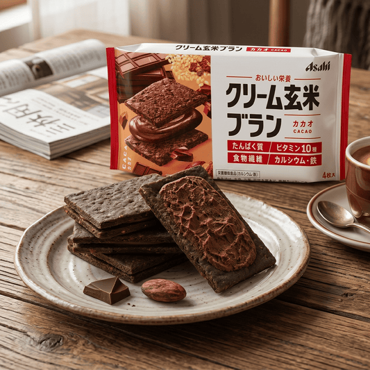 Asahi Cream Genmai Blanc Cacao