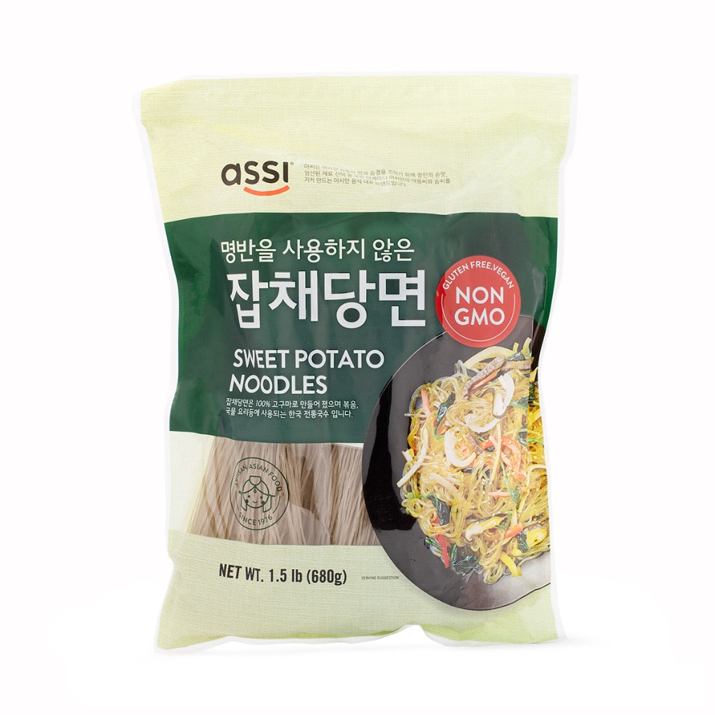 ASSI Sweet Potato Noodles Japchae (Medium) 1.5 LB