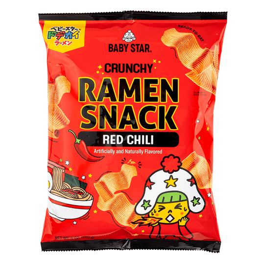 Baby Star Wide Ramen Snack Spicy Flavor