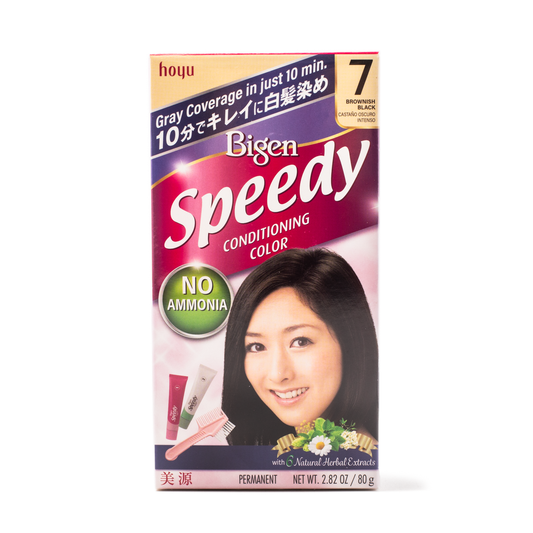 BIGEN Hair Color Hair Dye Speedy #07 Brownish Black
