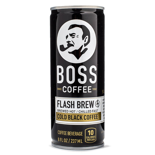 Boss Black Coffee Can