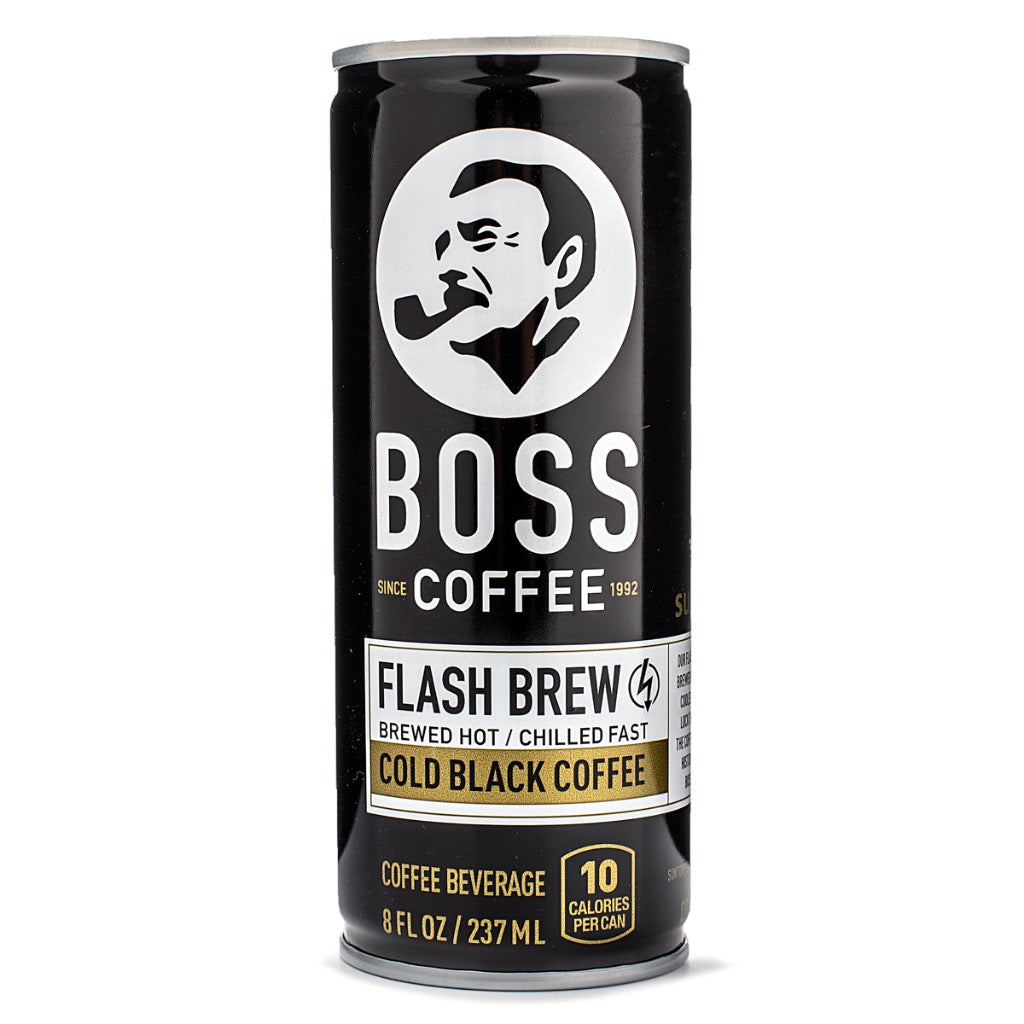 Boss Black Coffee Can
