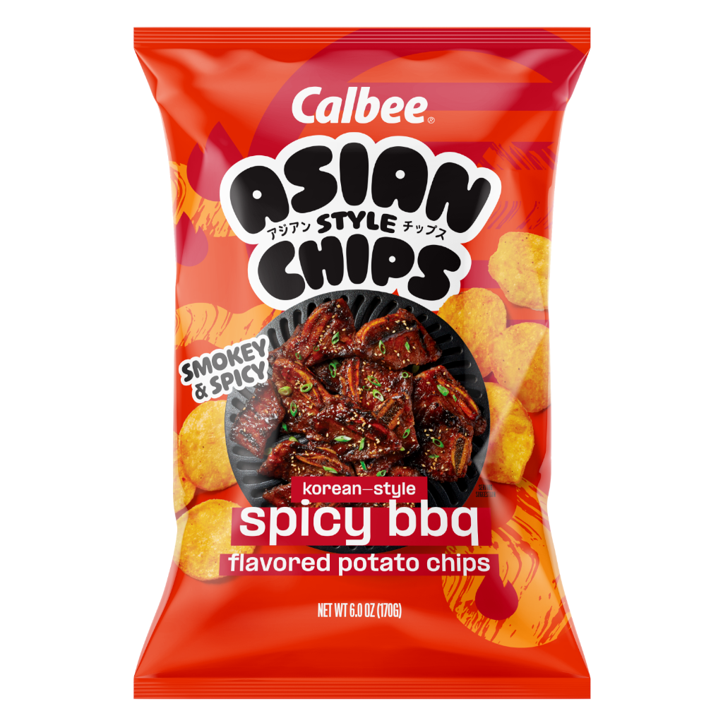 Calbee Asian Chips Spicy BBQ