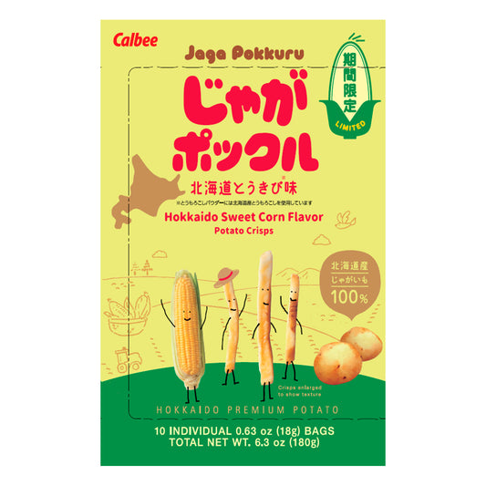 Calbee Jagapokkuru Potato Snack Sweet Corn