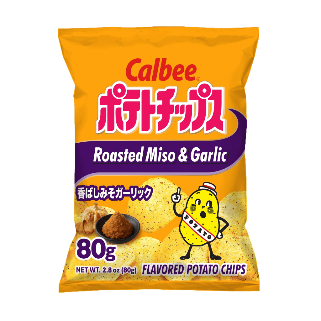 Calbee Potato Chips S Miso & Garlic