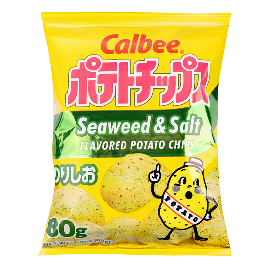 Calbee Potato Chips Salt&Seaweed