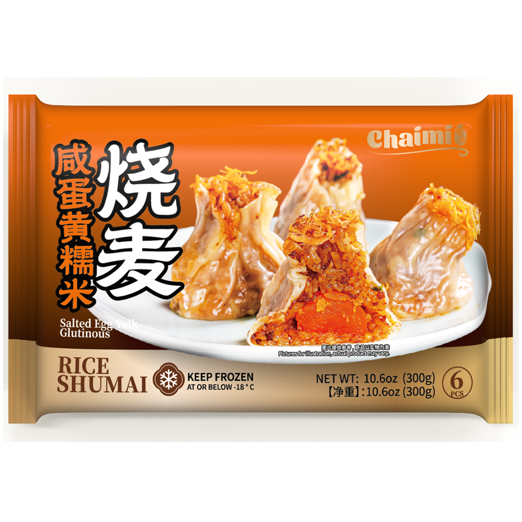 Chaimi Salted Egg Yolk Glutinous Rice Shumai