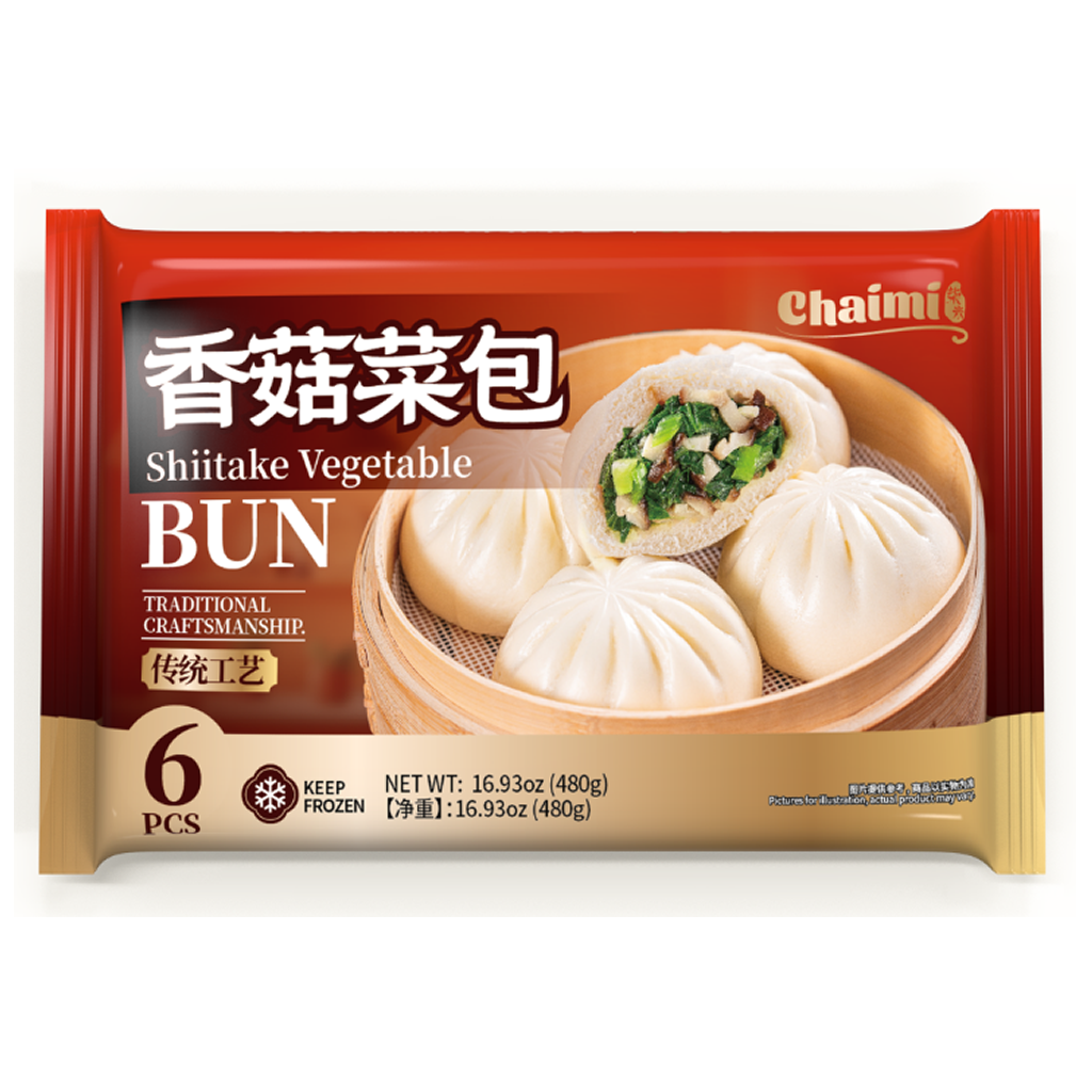 Chaimi Shiitake Vegetable Bun