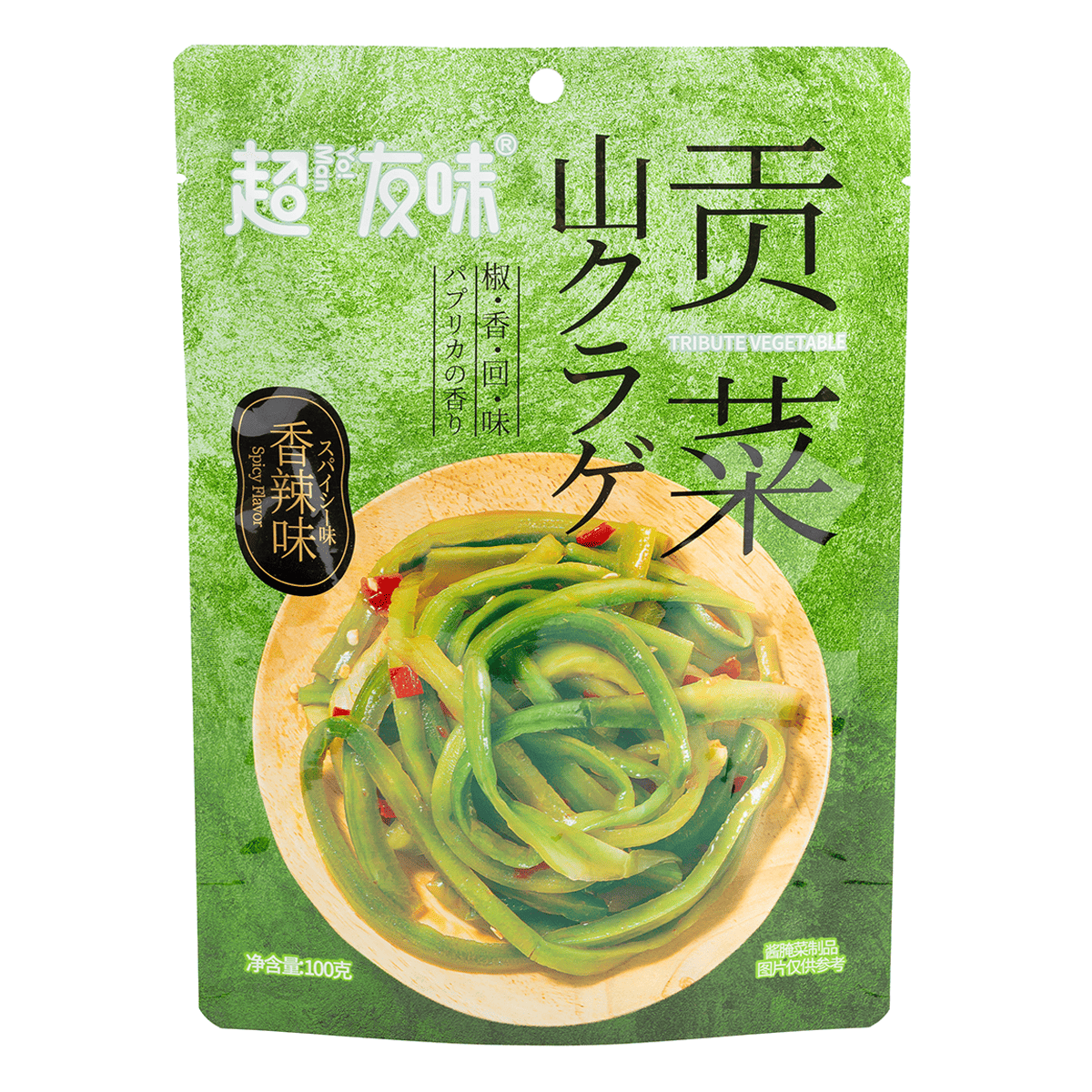 Chao You Wei Spicy Stem Lettuce Snack 100g