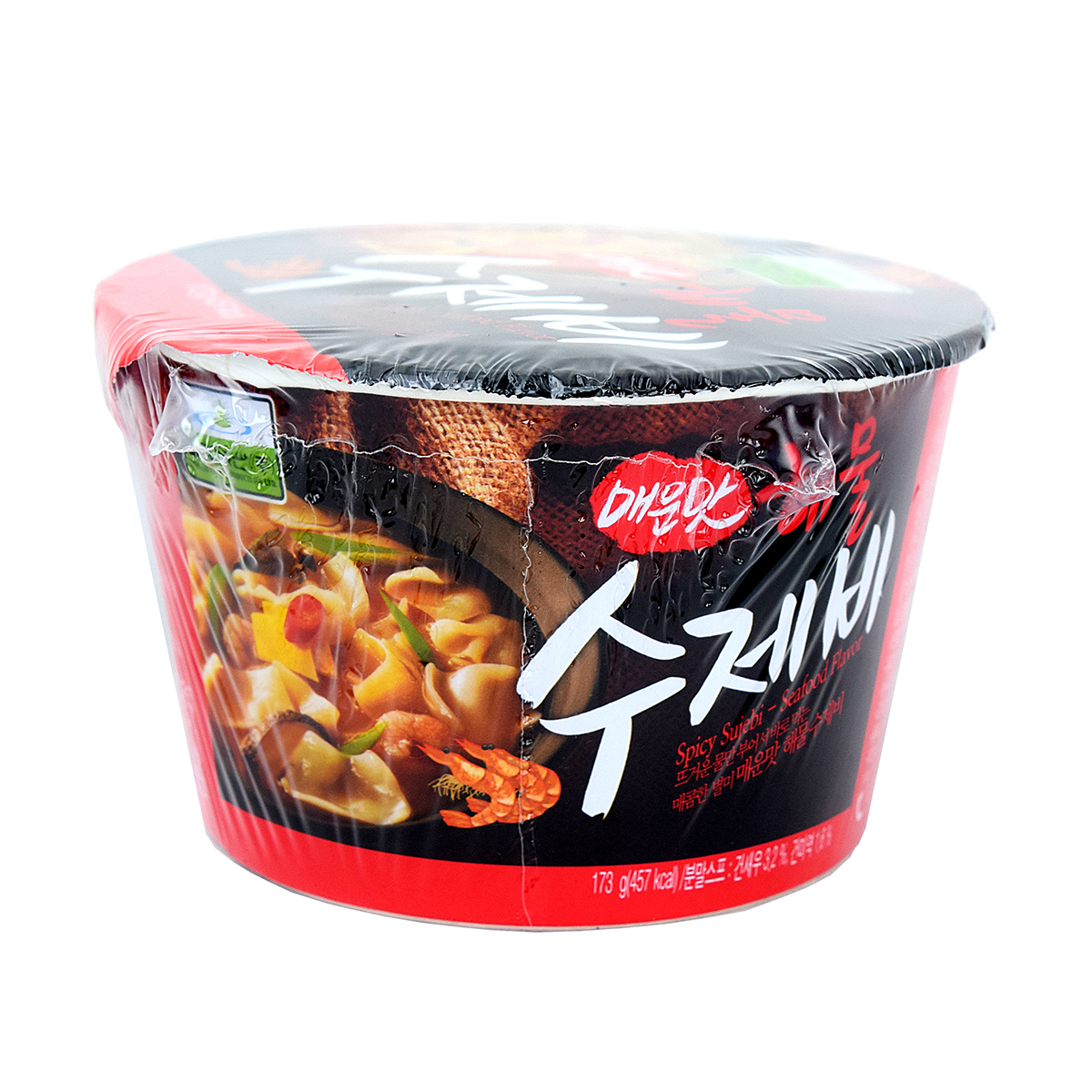 CHILGAP Korean Pasta(Sujebi)-Spicy Seafood-Cup