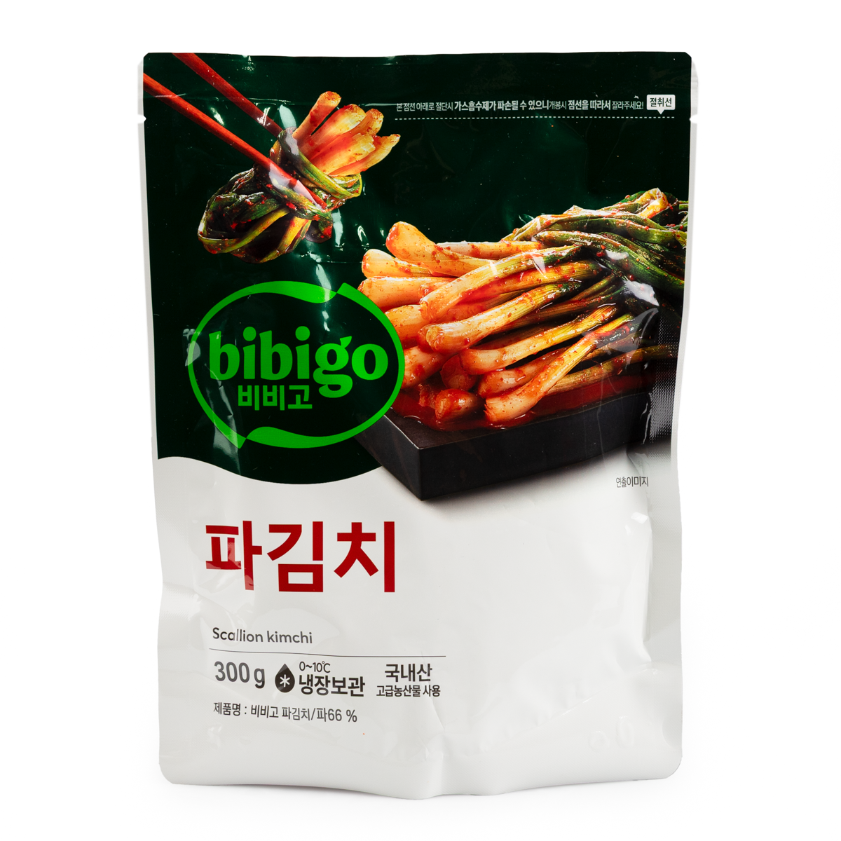 CJ BIBIGO GREEN ONION KIMCHI 300G