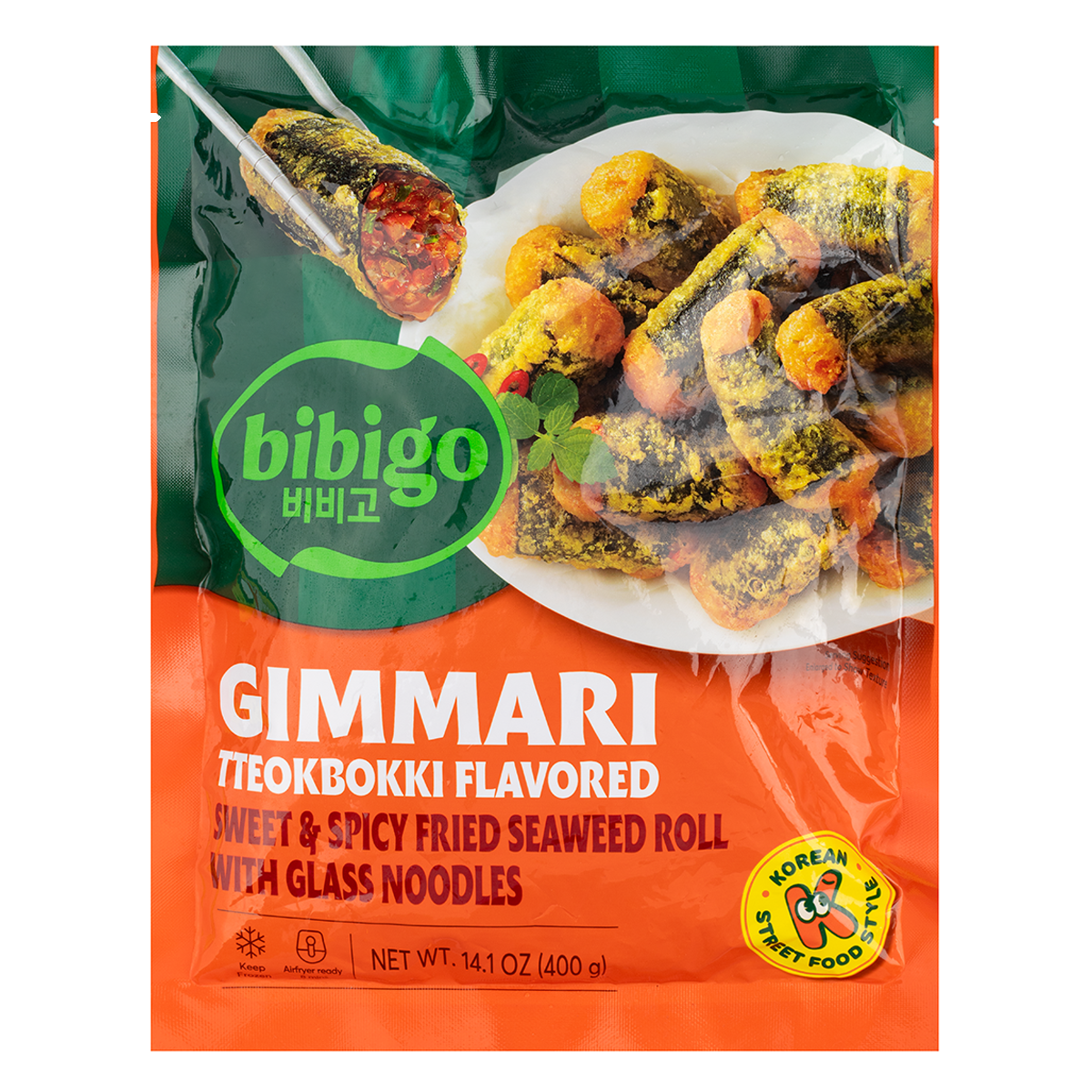 CJ Hot & Spicy Seaweed Roll 400g