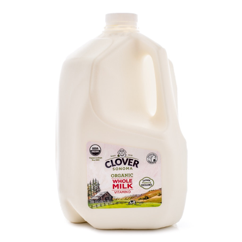 CLOVER Organic Whole Milk