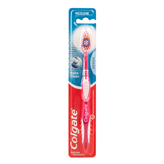 COLGATE TOOTHBRUSH EXTRA CLEAN MEDIUM