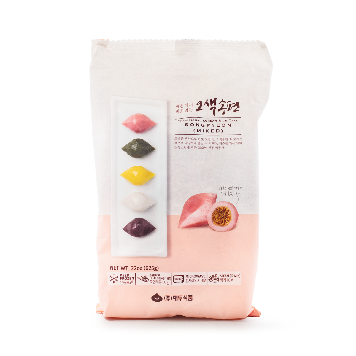 DAEDOO Traditional Korean Rice Cake Assorte Songpyeon
