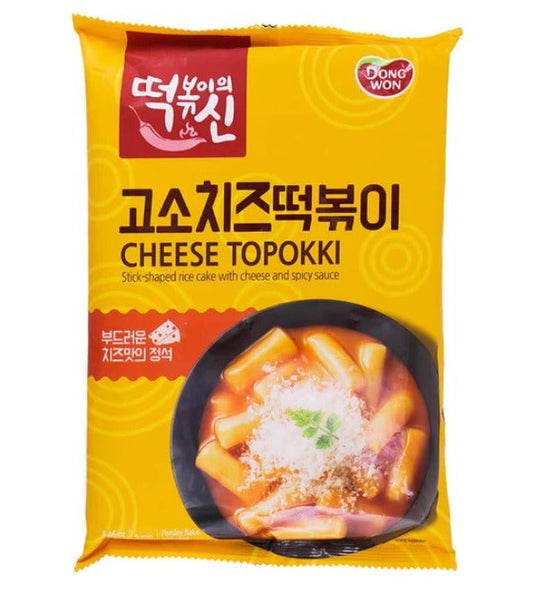 Dongwon Cheese Topokki (Rice Cake) 240G