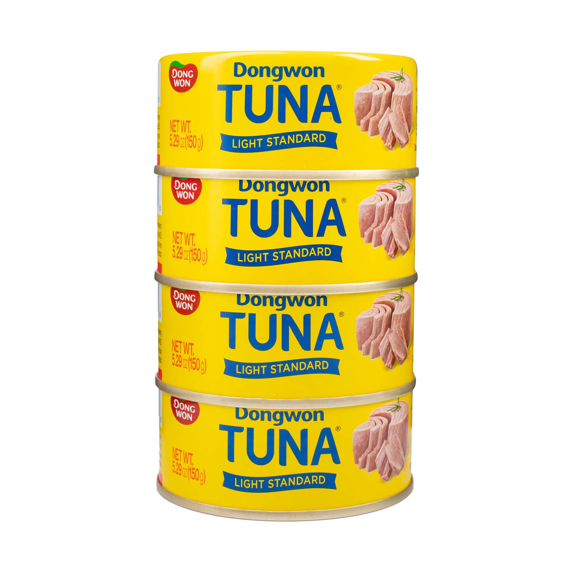 Dongwon Light standard canned tuna in oil (150G*4)