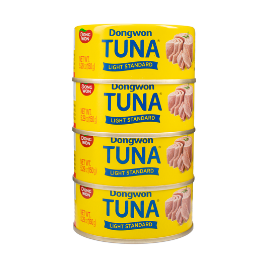 Dongwon Light standard canned tuna in oil (150G*4) - 1 Unit