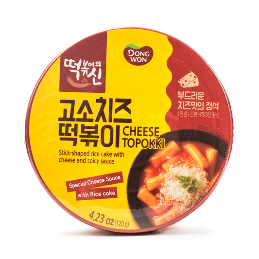 Dongwon Rice cake with cheese (Cheese Topokki)