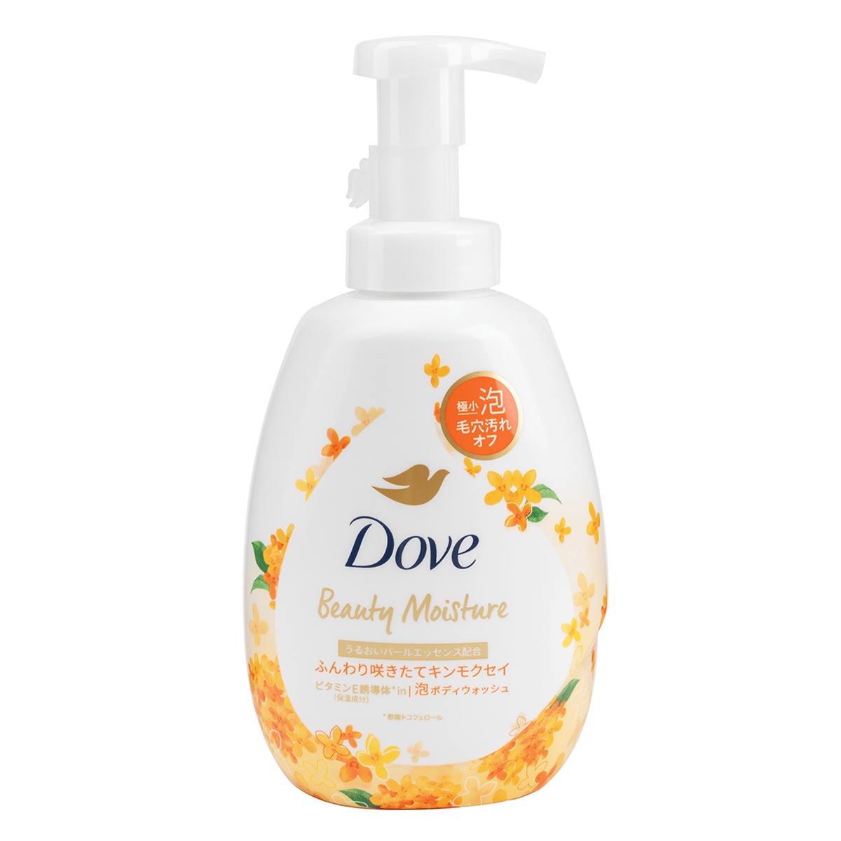 DOVE Beauty Moisture Foam Body Wash Osmanthus Fragrance 540g