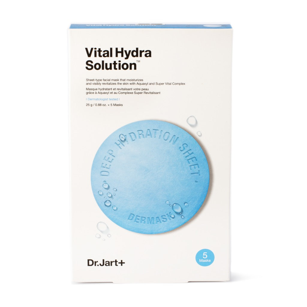 DR.JART+ Vital Solution Deep Hydration Sheet Mask 5 Sheets/box