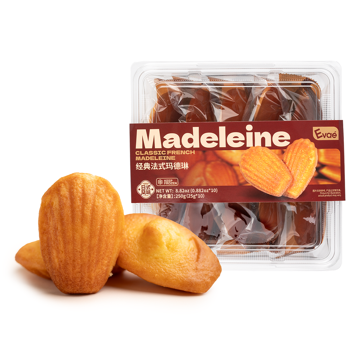 Evae Classic French Madeleine 250G