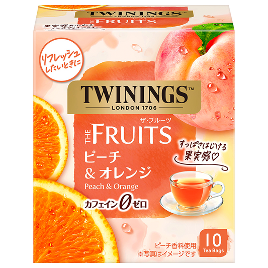 Kataoka x TWININGS Kataoka Twinings The Fruit Peach & Orange 10P