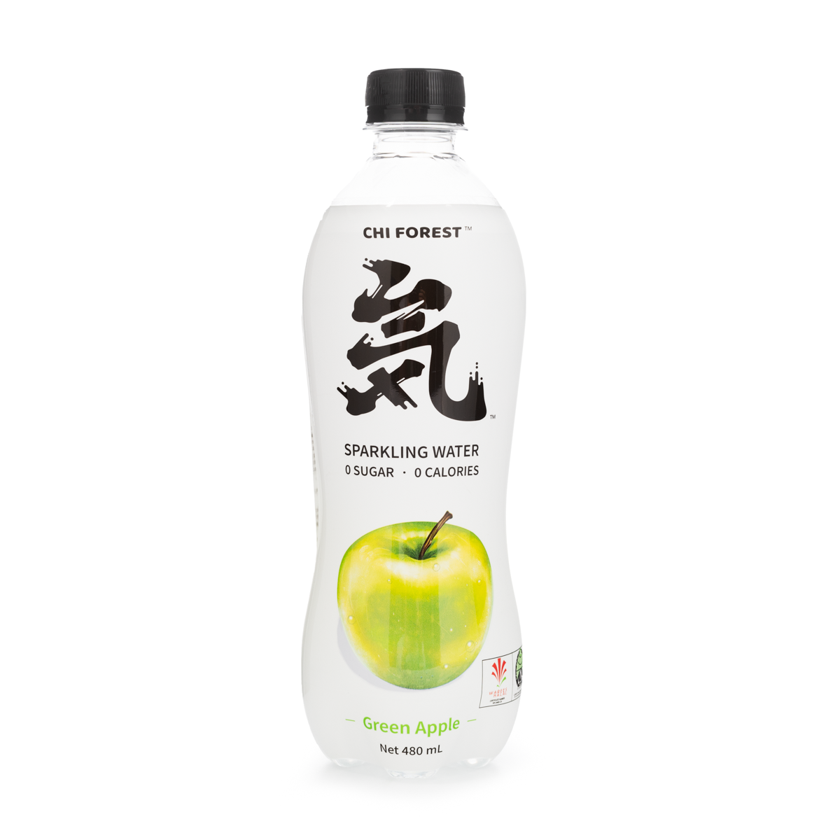 Genki Forest Sparkling Water Green Apple Flavor