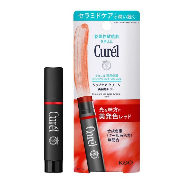 Curel Lip Care Cream, Beautiful Color Red 4.2g