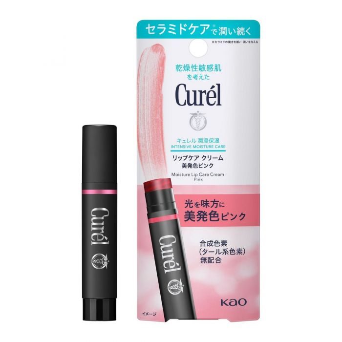 Curel Lip Care Cream, Beautiful Color Pink 4.2g